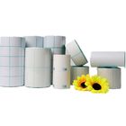 Blank Glossy Custom Roll Label Stickers , Paper Direct Thermal Labels
