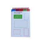 11 Sheets Wipe Clean Workbook Collection Shape Cards  color cards ABCs cards 108x165mm flash cards